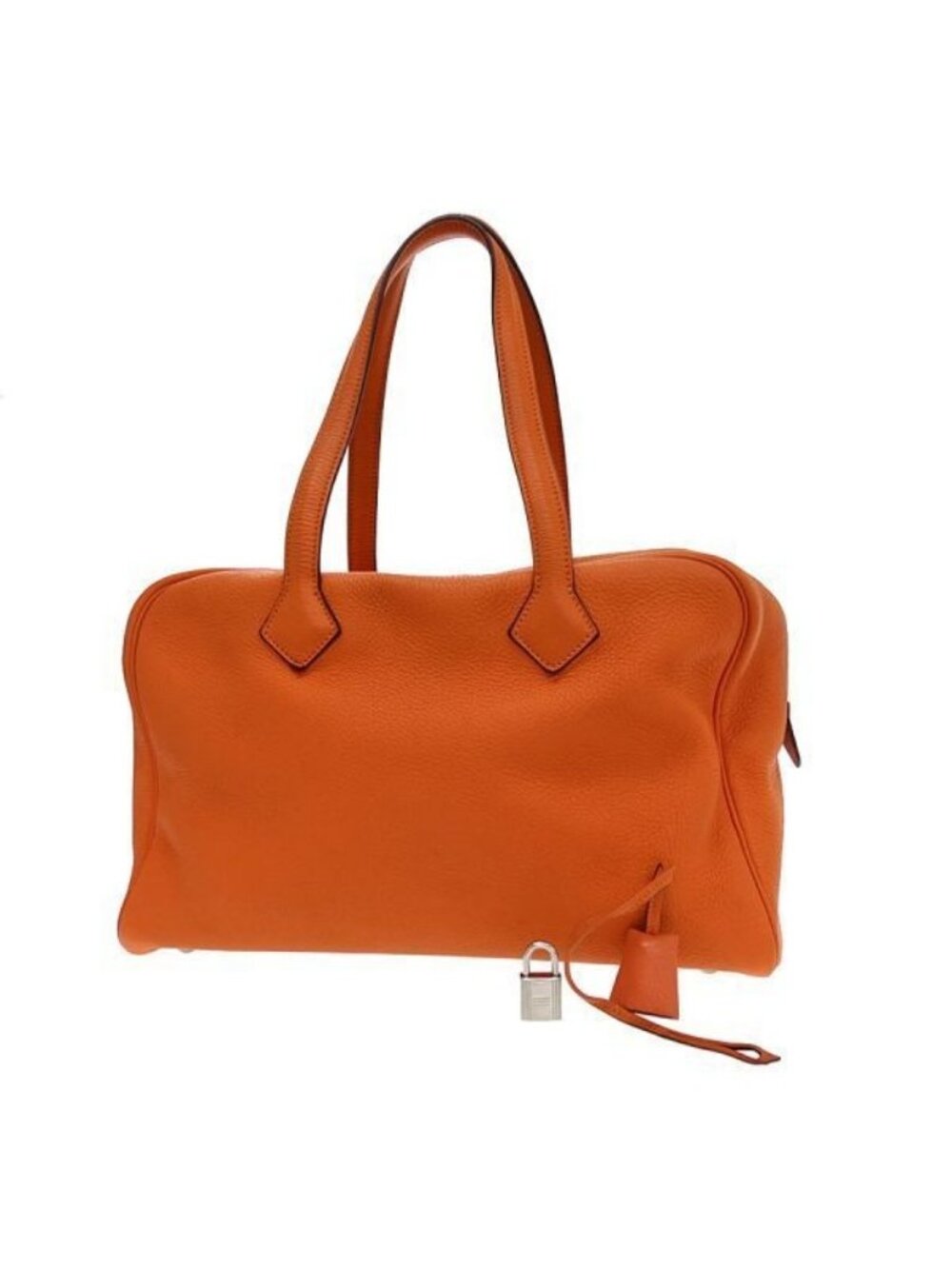 Hermes Victoria 35 Shoulder Bag Orange